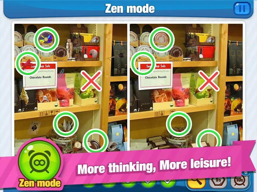 Spot the Difference: Supermarket Mania iPad  Ekran Görüntüleri