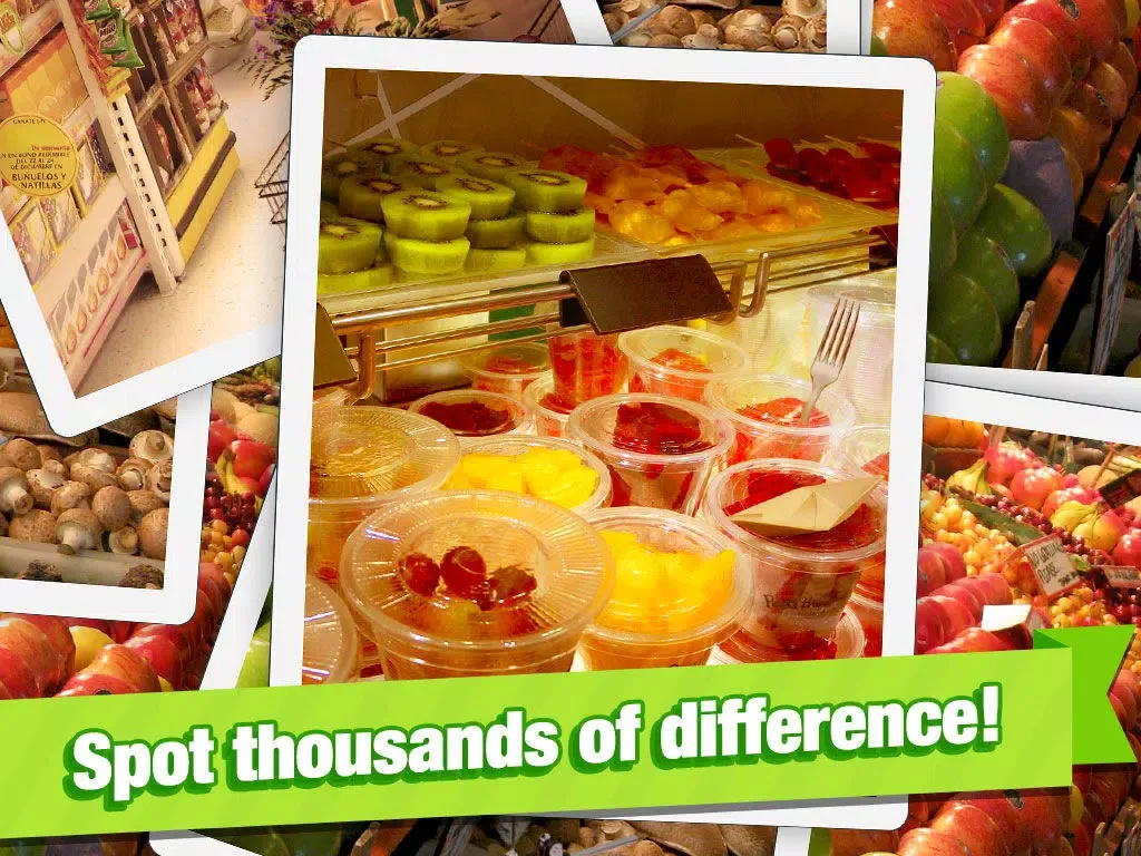 Spot the Difference: Supermarket Mania iPad  Ekran Görüntüleri
