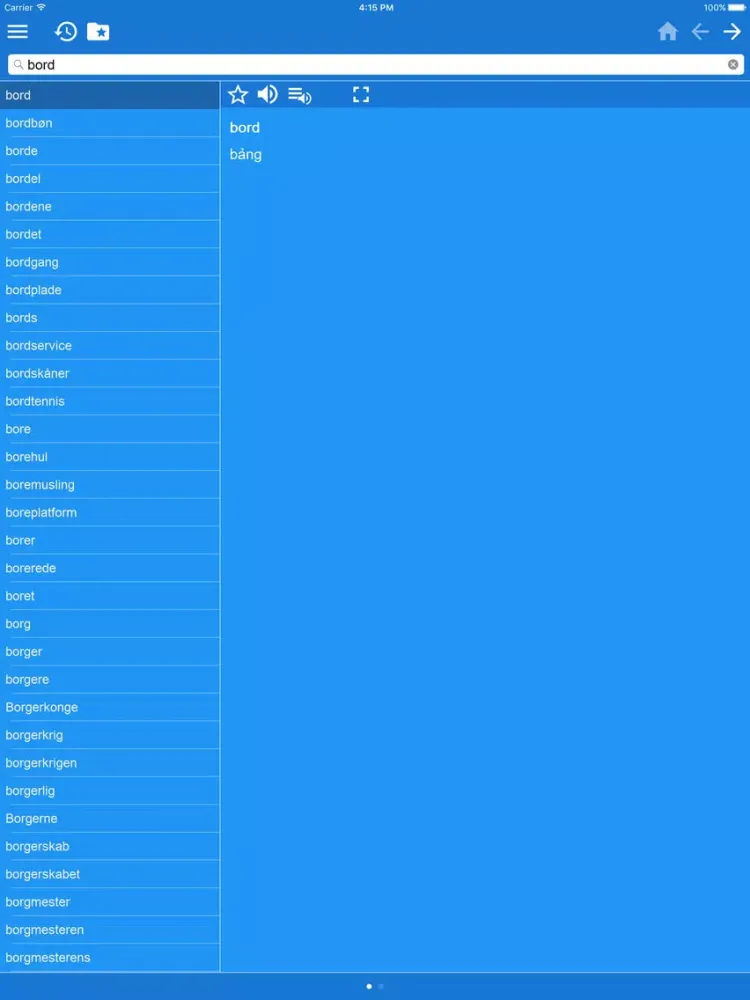 صور Danish Vietnamese dictionary iPad 