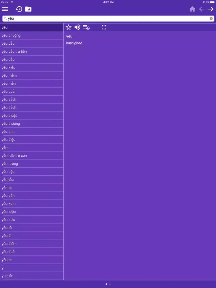 صور Danish Vietnamese dictionary iPad 