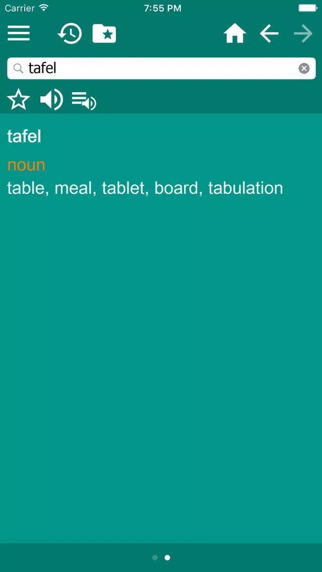 Screenshot di Dutch English dictionary free