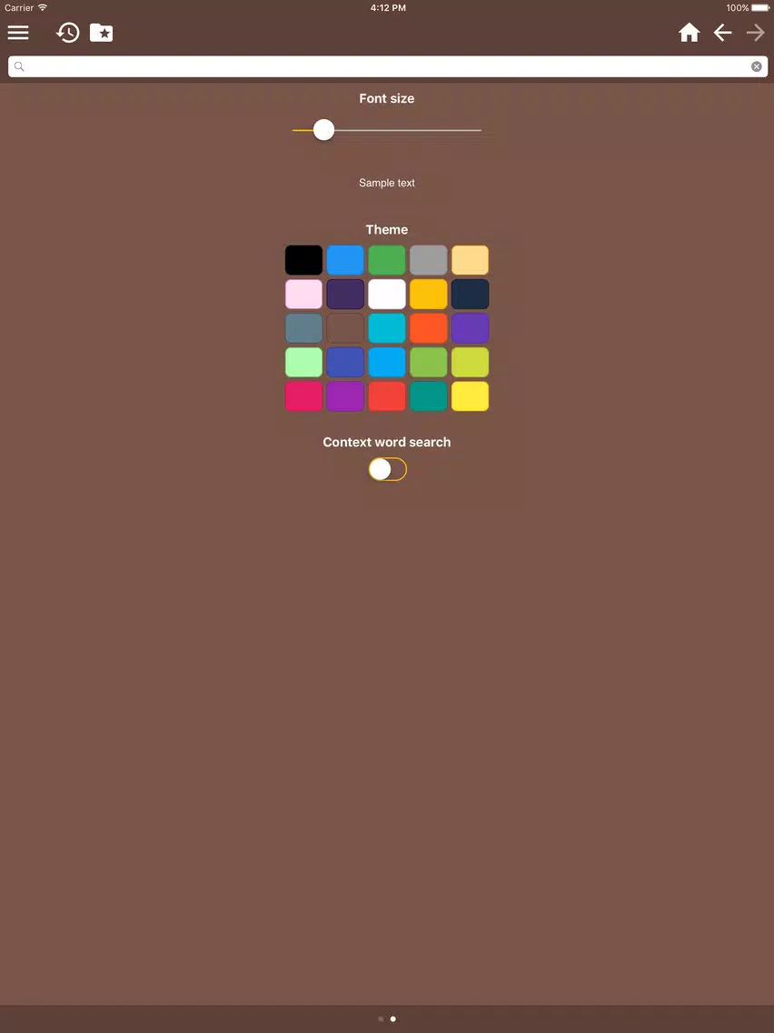 Zrzuty ekranu Spanish Portuguese dictionary iPad 