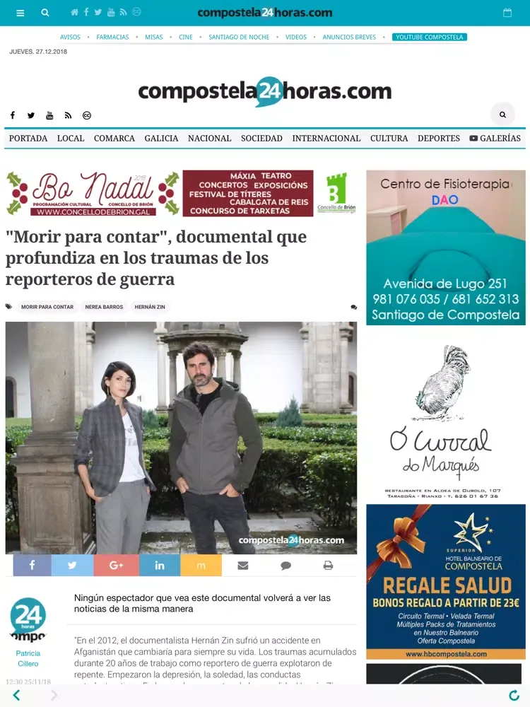 Compostela 24 Horas iPad  Screenshots