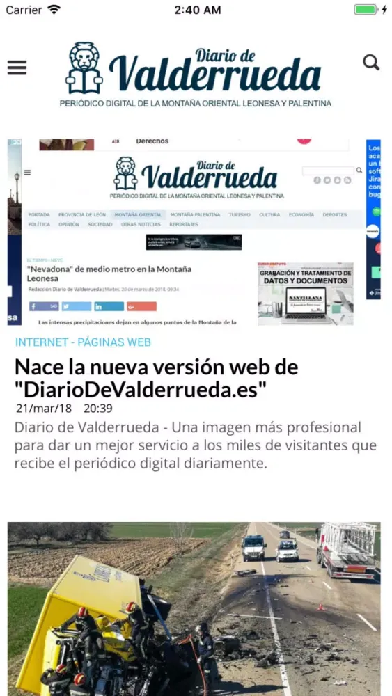 Diario de Valderrueda应用截图
