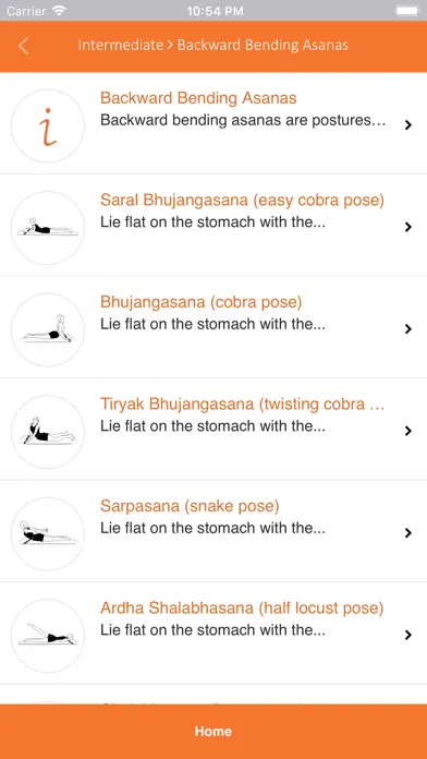 Capturas de pantalla de Asana Pranayama Mudra Bandha
