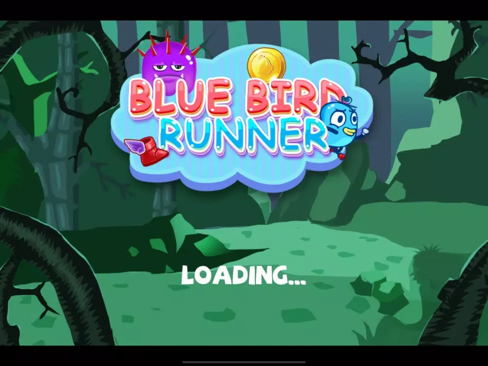 Tangkapan layar Blue Bird Runner iPad