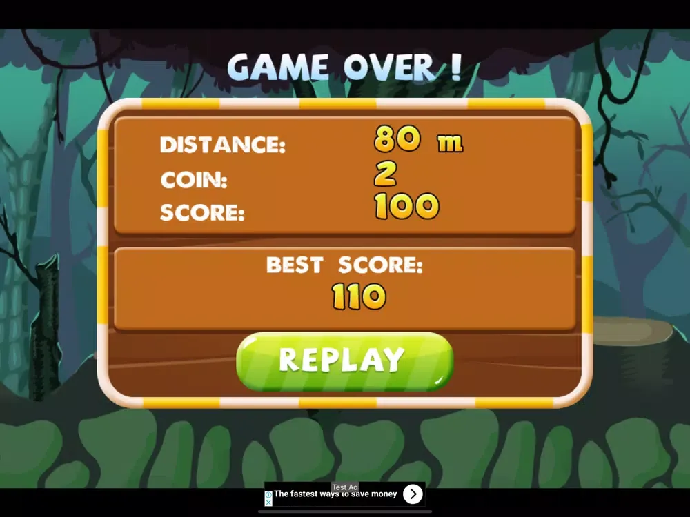 Tangkapan layar Blue Bird Runner iPad