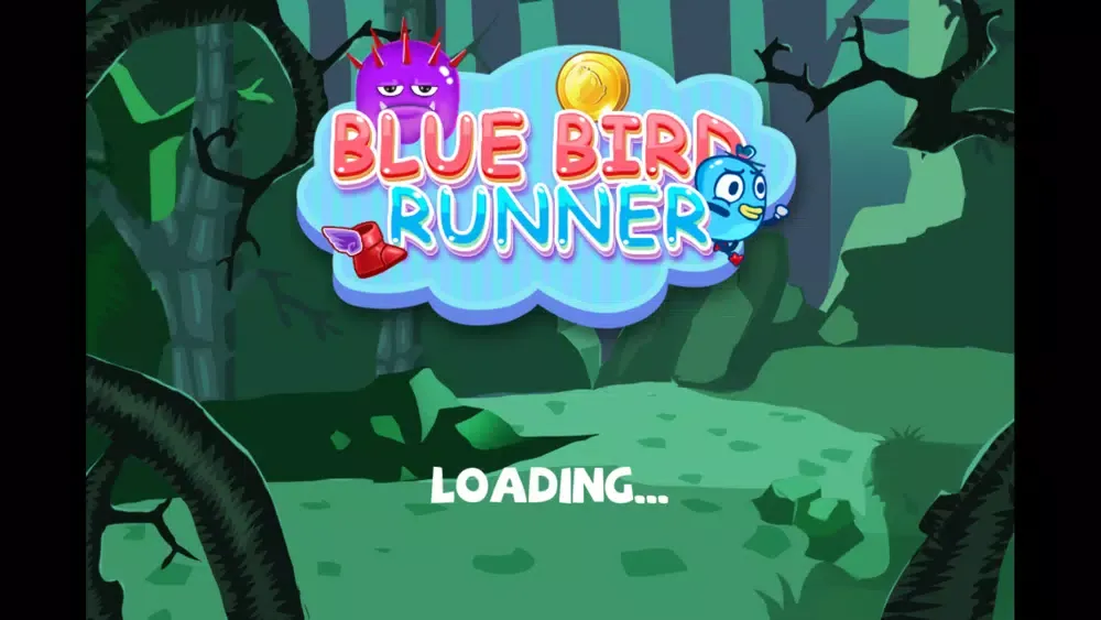 Tangkapan layar Blue Bird Runner