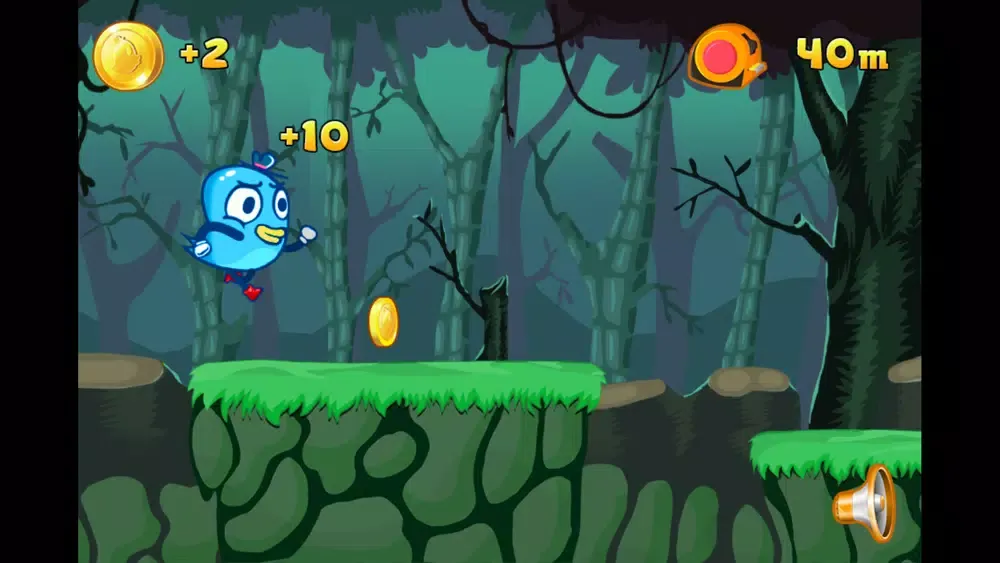 Tangkapan layar Blue Bird Runner