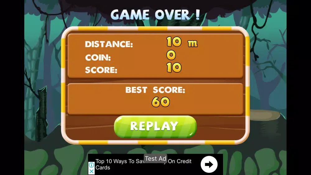 Tangkapan layar Blue Bird Runner