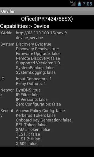 Onvier - IP Camera Monitor Screenshots