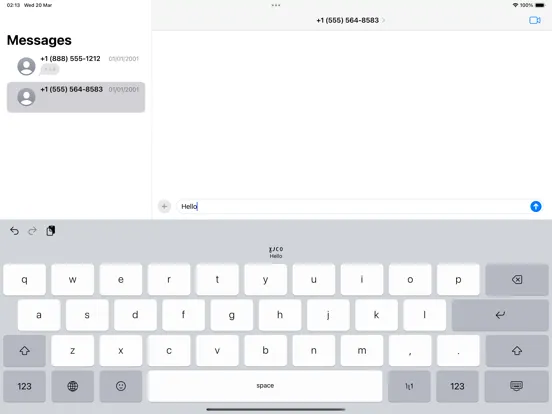 Скриншоты Shavian & Quikscript iPad