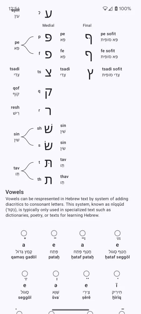 HebLate: Write in Hebrew Screenshots