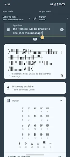 Write in Runic (Runes writer) Screenshots
