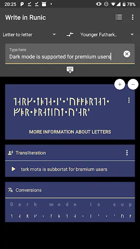 Write in Runic (Runes writer) Screenshots
