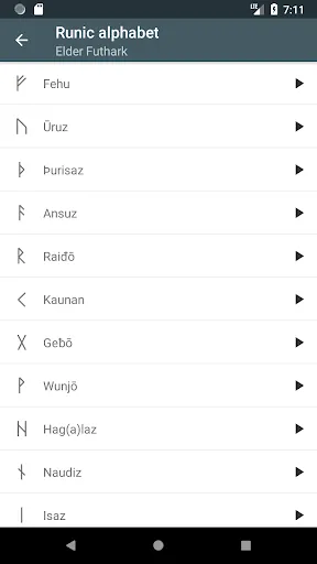 Write in Runic (Runes writer) Screenshots