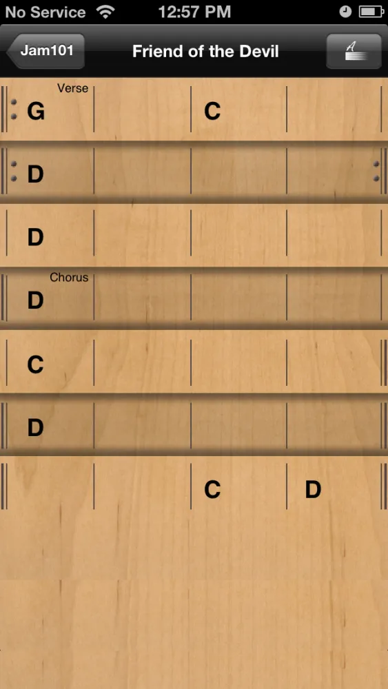 Ảnh chụp màn hình của Bluegrass Chords