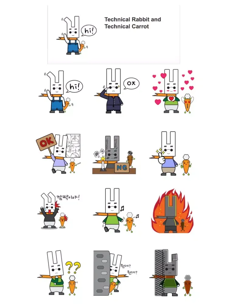 Hello~ Technical Rabbit iPad 应用截图
