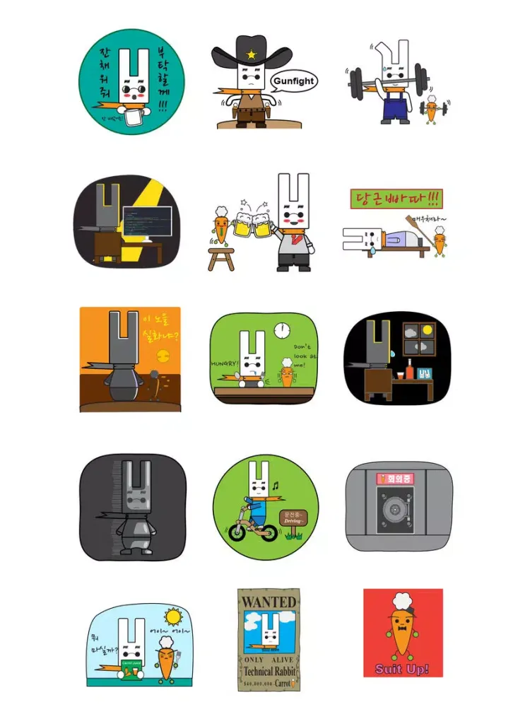 Hello~ Technical Rabbit iPad 应用截图