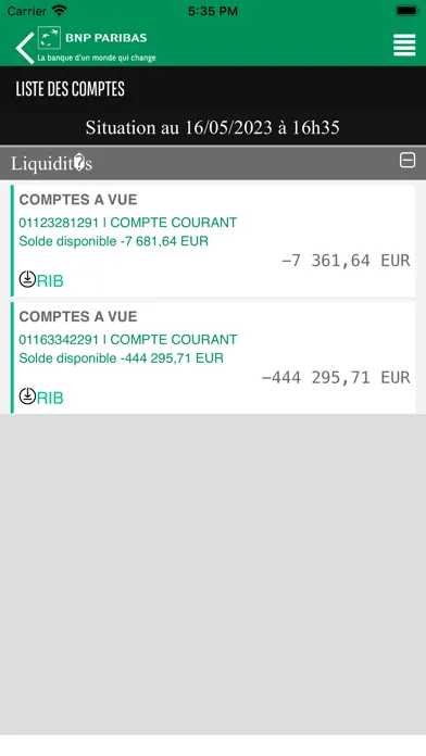 BNP Paribas Antilles-Guyane Ekran Görüntüleri