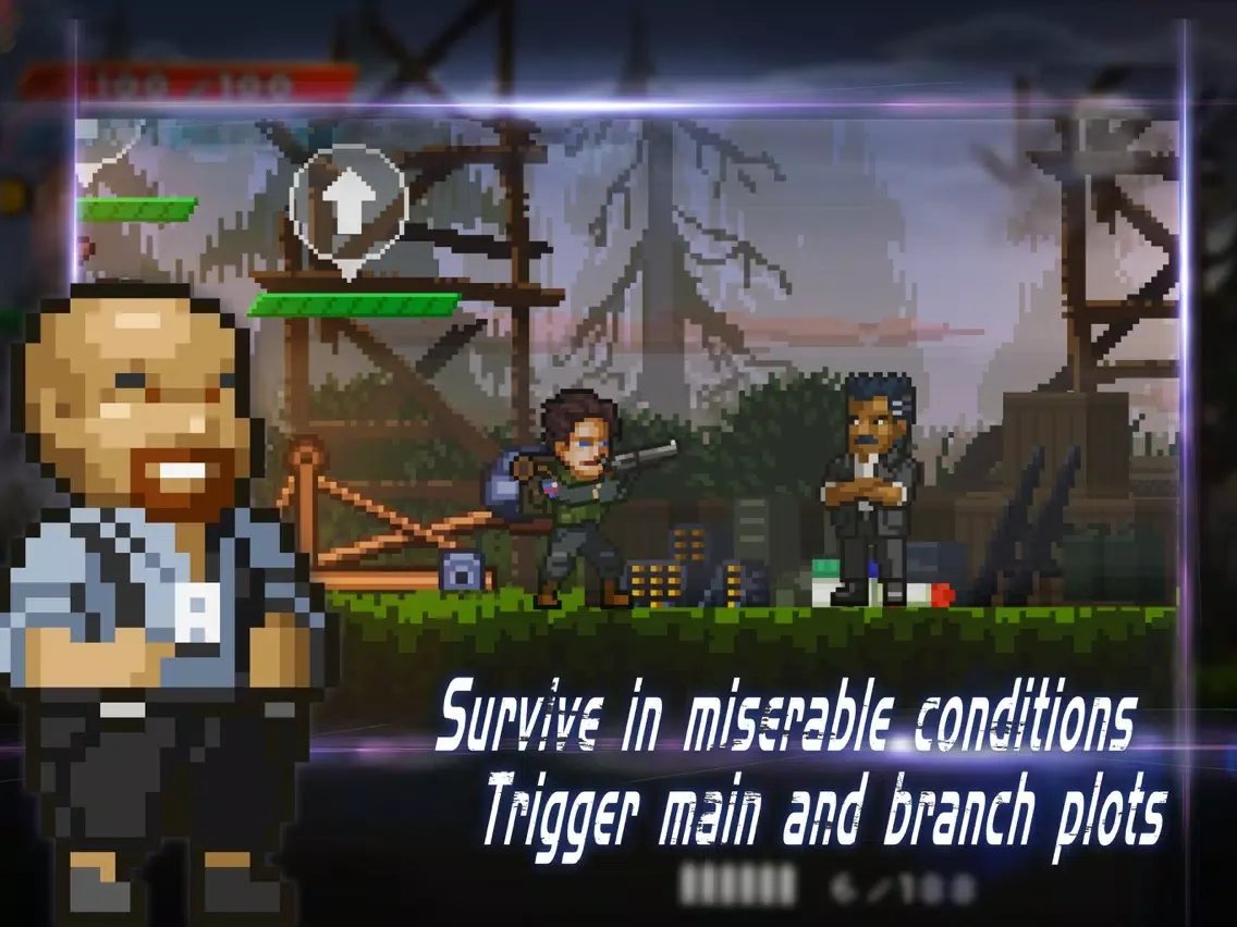 Tangkapan skrin Escape Zombie Land iPad 