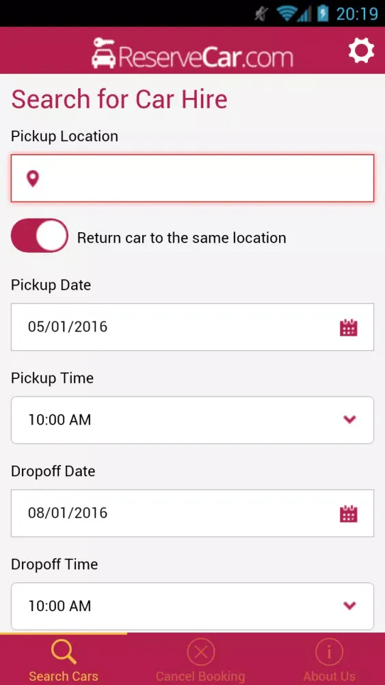 ReserveCar.com - Rental Cars Screenshots