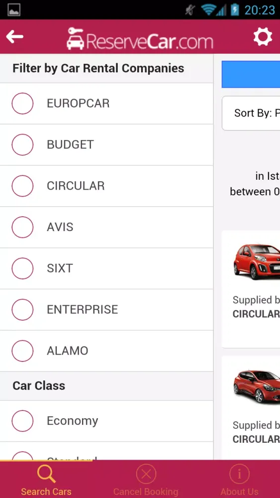 ReserveCar.com - Rental Cars Screenshots