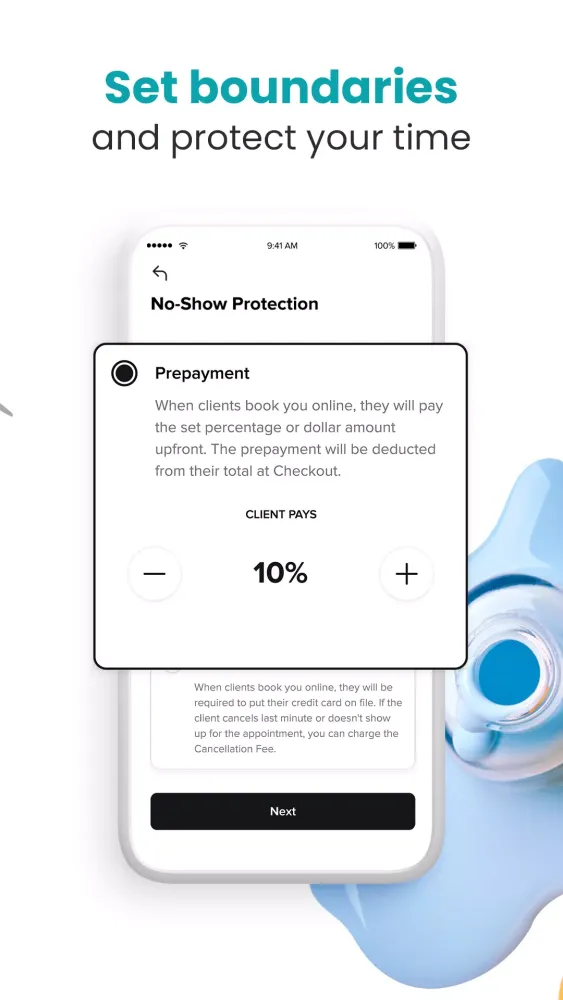 Screenshot di Booksy Biz