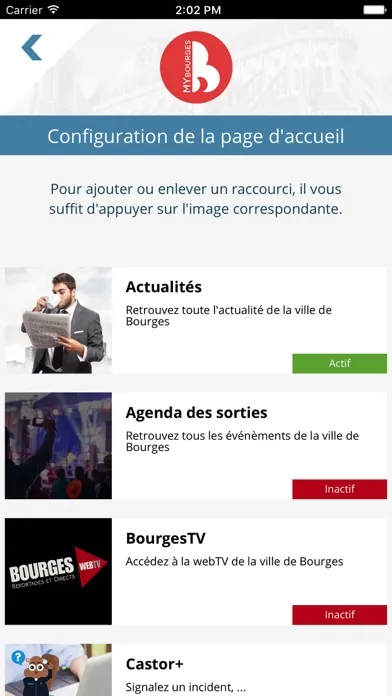 Zrzuty ekranu My Bourges
