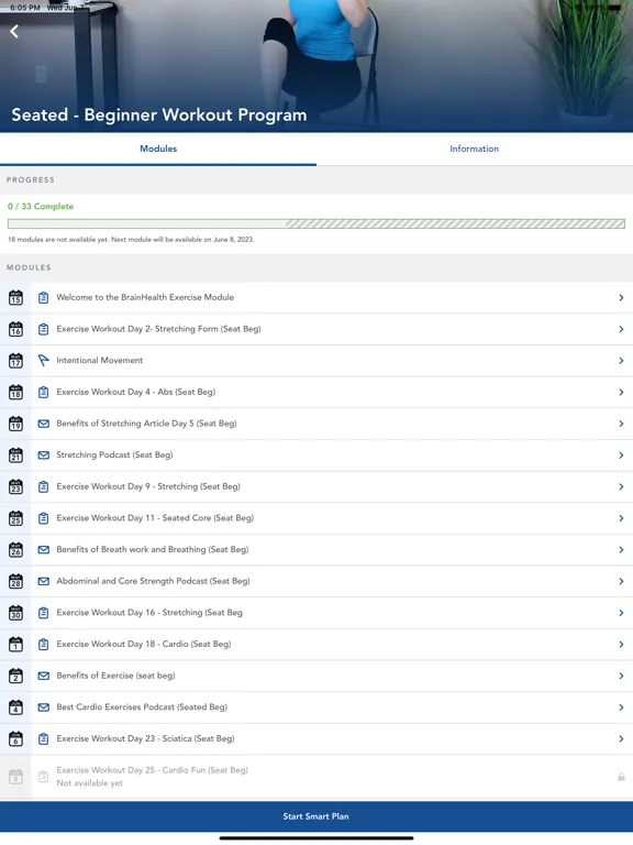Captures d'écran de BrainHealth Member App iPad 
