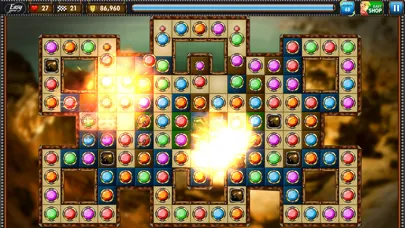 Capturas de pantalla de Easy Gems! Best Free Jewel Match 3 Game!