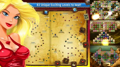 Capturas de pantalla de Easy Gems! Best Free Jewel Match 3 Game!