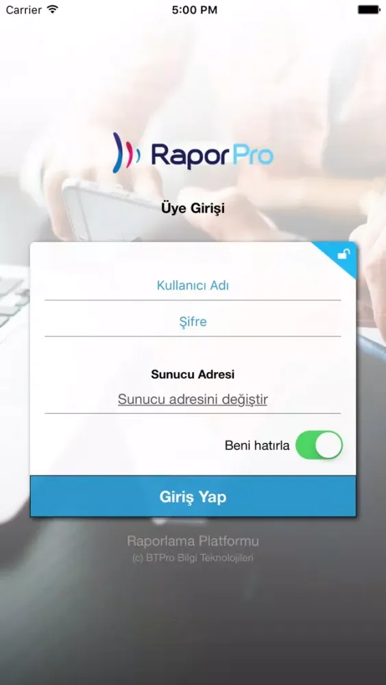 RAPOR PRO स्क्रीनशॉट