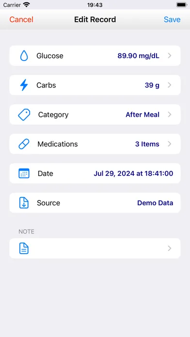BGluMon Plus স্ক্রিনশট