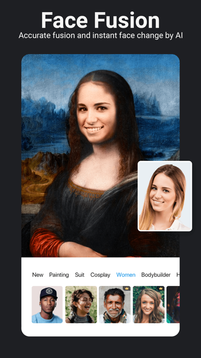 Capturas de tela do OKamera-Arts filter&face magic