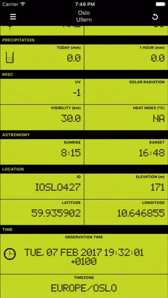 Weather Station .NO Screenshots