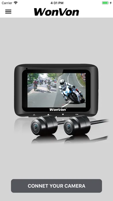 Zrzuty ekranu MT1 Dash Cam