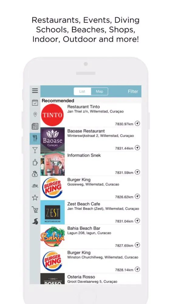 Curaçao App स्क्रीनशॉट