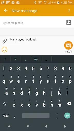 Скриншоты Smart Keyboard Pro