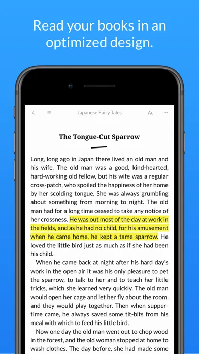 Yomu EBook Reader Screenshots