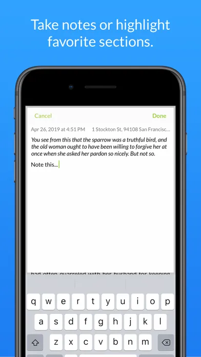 Yomu EBook Reader Screenshots