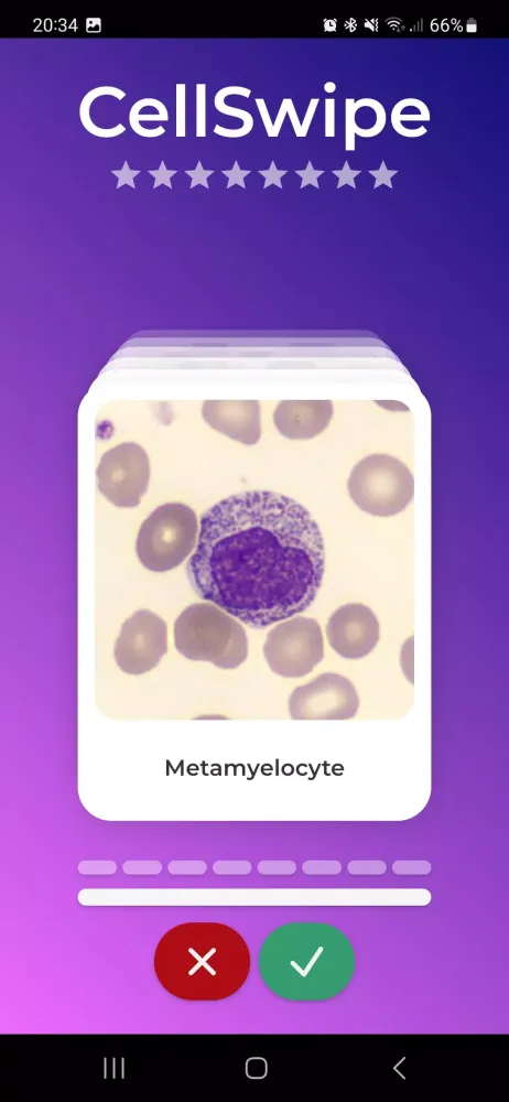 Zrzuty ekranu CellSwipe