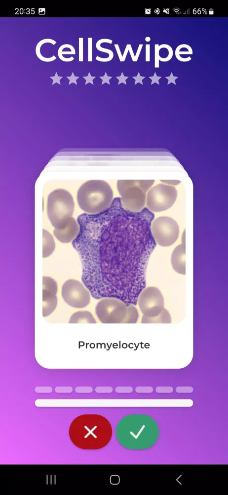 Zrzuty ekranu CellSwipe