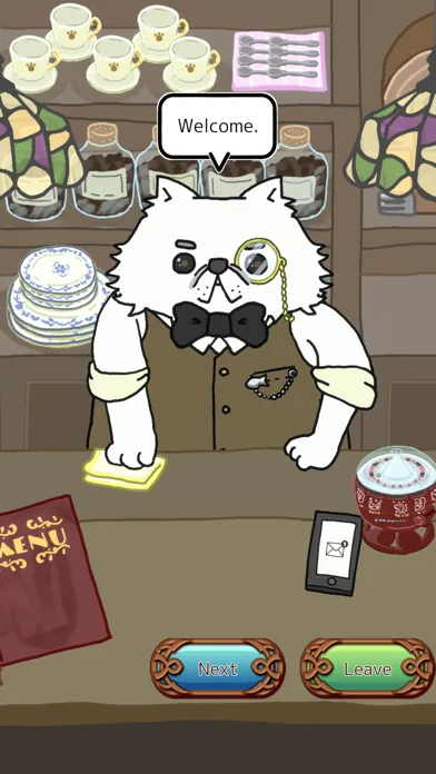 Screenshot di The Cat's Tail Café  -AI Chat-
