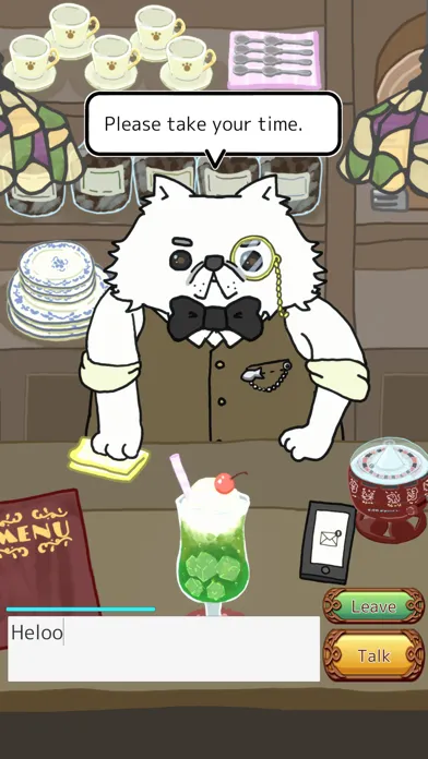 Screenshot di The Cat's Tail Café  -AI Chat-
