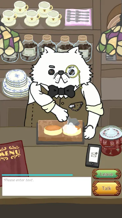 Screenshot di The Cat's Tail Café  -AI Chat-