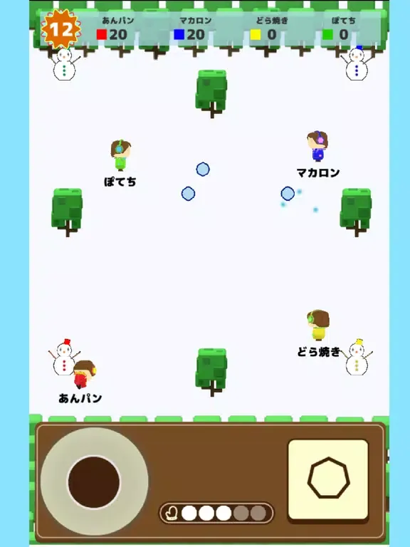 Скриншоты Online Snowball Fight iPad 