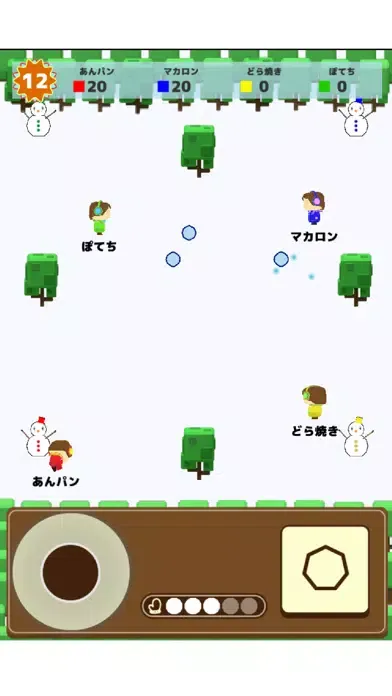 Скриншоты Online Snowball Fight