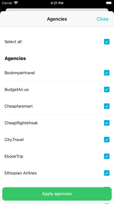 Capturas de pantalla de Cheap Plane Tickets