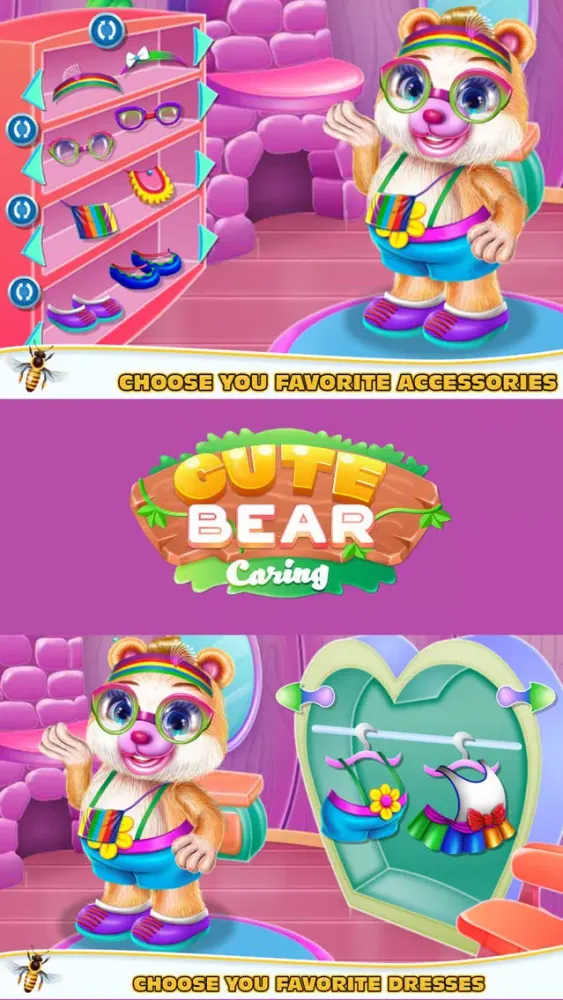 صور Cute Bear Caring